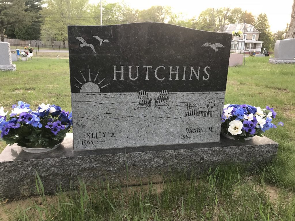 Image of a custom cemetery memorial monument headstone in the Glens Falls, NY area made by Loiselle Memorials in Hudson Falls, NY