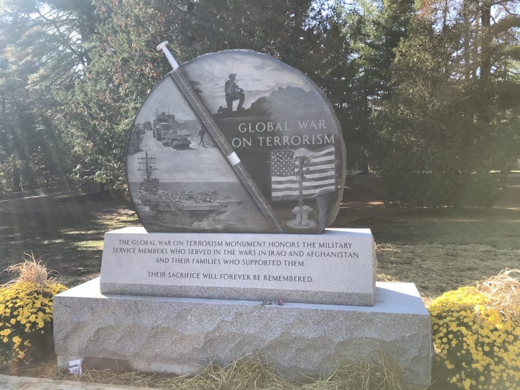 Image of a custom cemetery memorial monument headstone in the Glens Falls, NY area made by Loiselle Memorials in Hudson Falls, NY