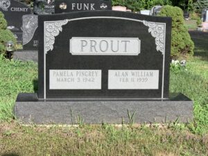 Image of a cemetery memorial monument headstone in the Glens Falls, NY area made by Loiselle Memorials in Hudson Falls, NY